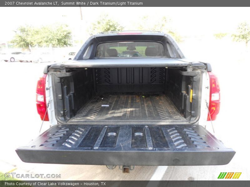 Summit White / Dark Titanium/Light Titanium 2007 Chevrolet Avalanche LT