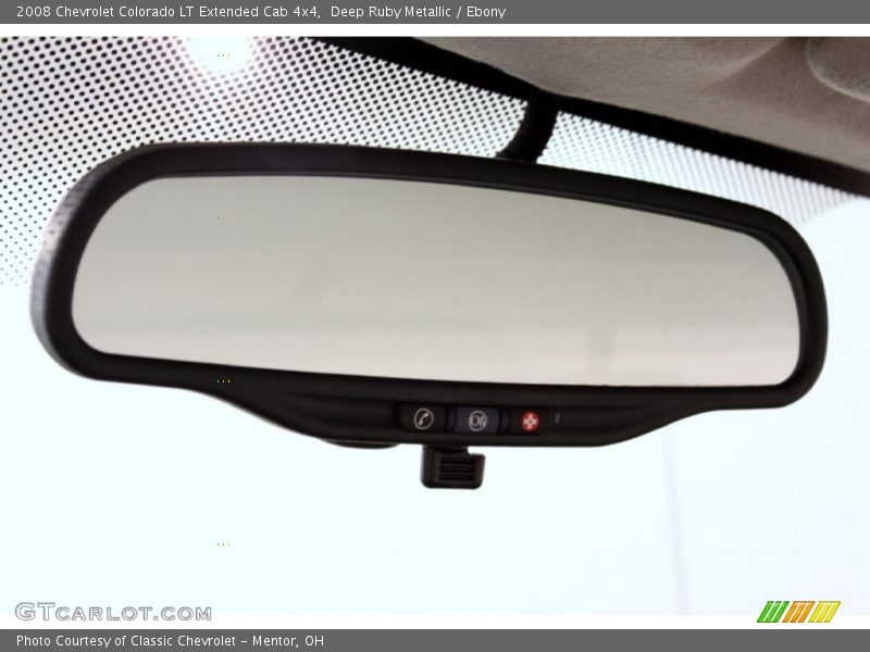 Deep Ruby Metallic / Ebony 2008 Chevrolet Colorado LT Extended Cab 4x4