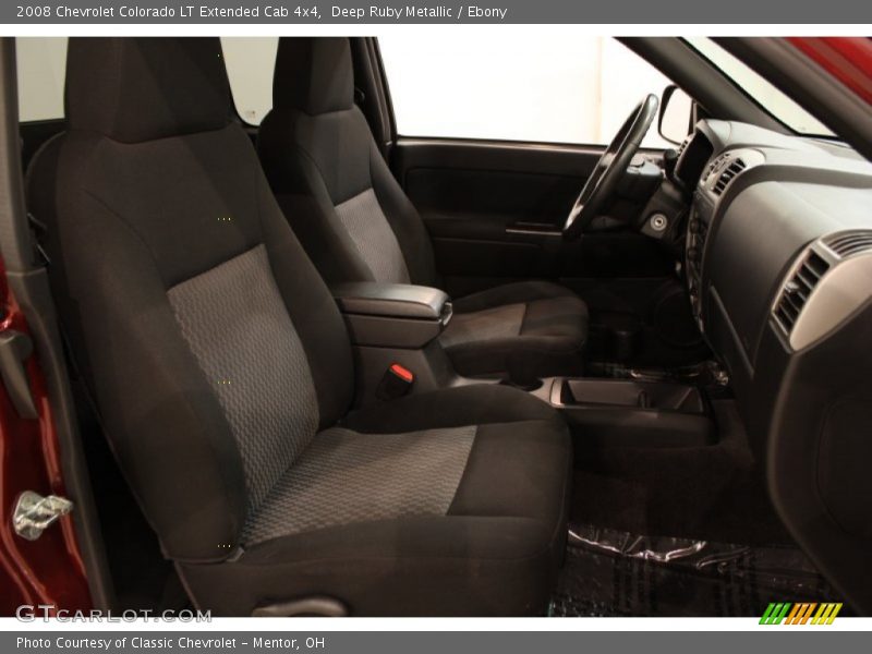 Deep Ruby Metallic / Ebony 2008 Chevrolet Colorado LT Extended Cab 4x4
