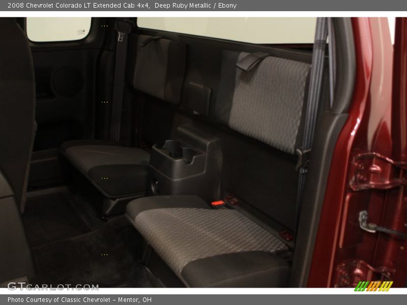 Deep Ruby Metallic / Ebony 2008 Chevrolet Colorado LT Extended Cab 4x4