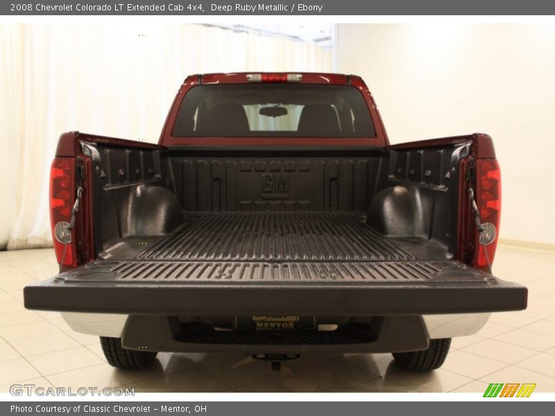 Deep Ruby Metallic / Ebony 2008 Chevrolet Colorado LT Extended Cab 4x4