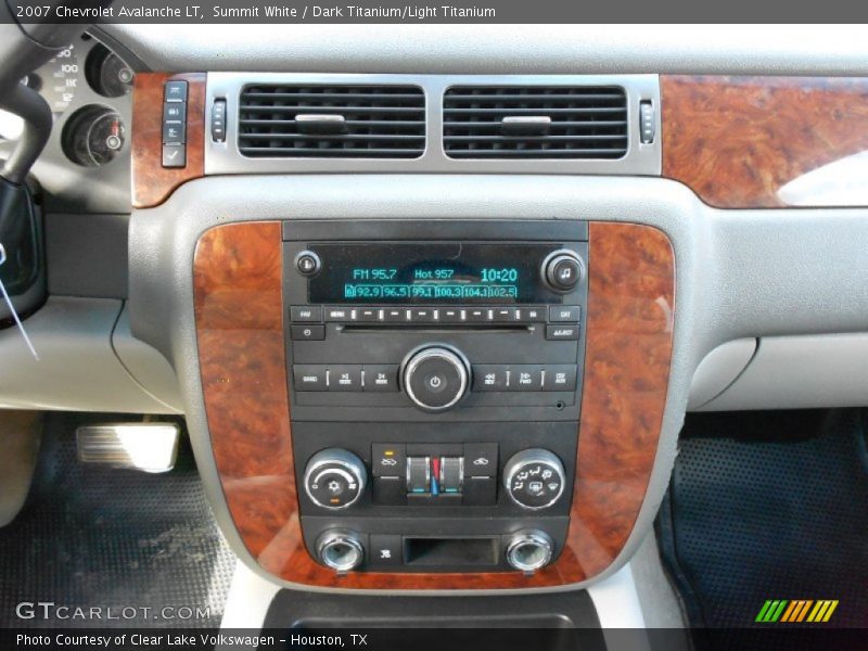 Controls of 2007 Avalanche LT