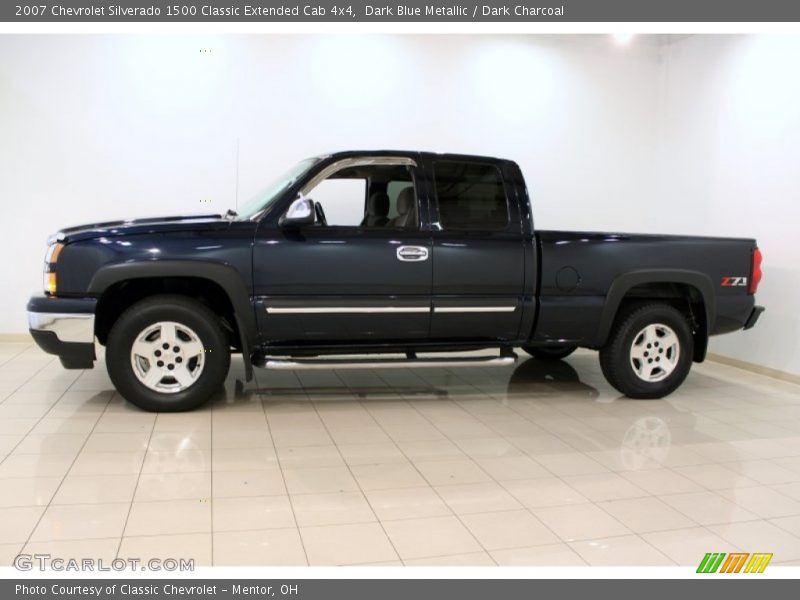  2007 Silverado 1500 Classic Extended Cab 4x4 Dark Blue Metallic