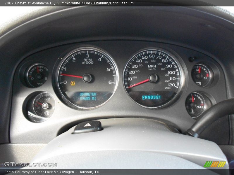  2007 Avalanche LT LT Gauges
