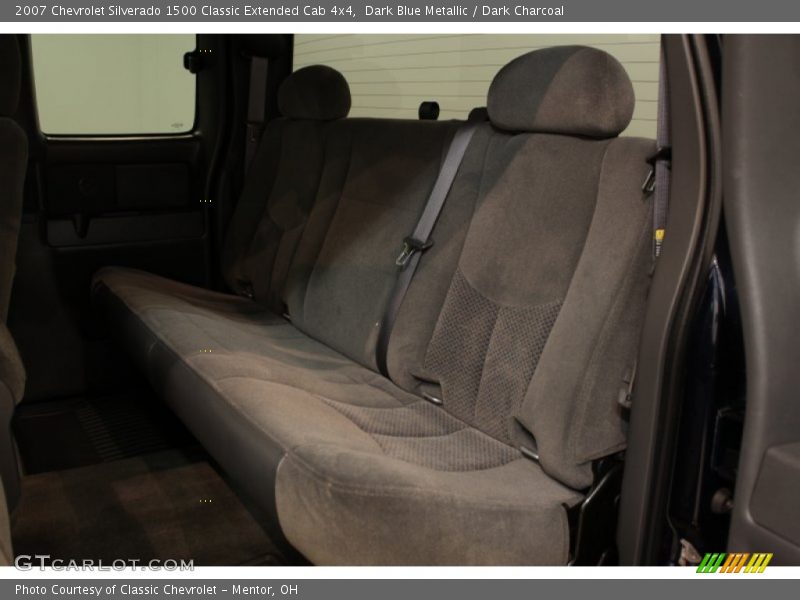 Dark Blue Metallic / Dark Charcoal 2007 Chevrolet Silverado 1500 Classic Extended Cab 4x4