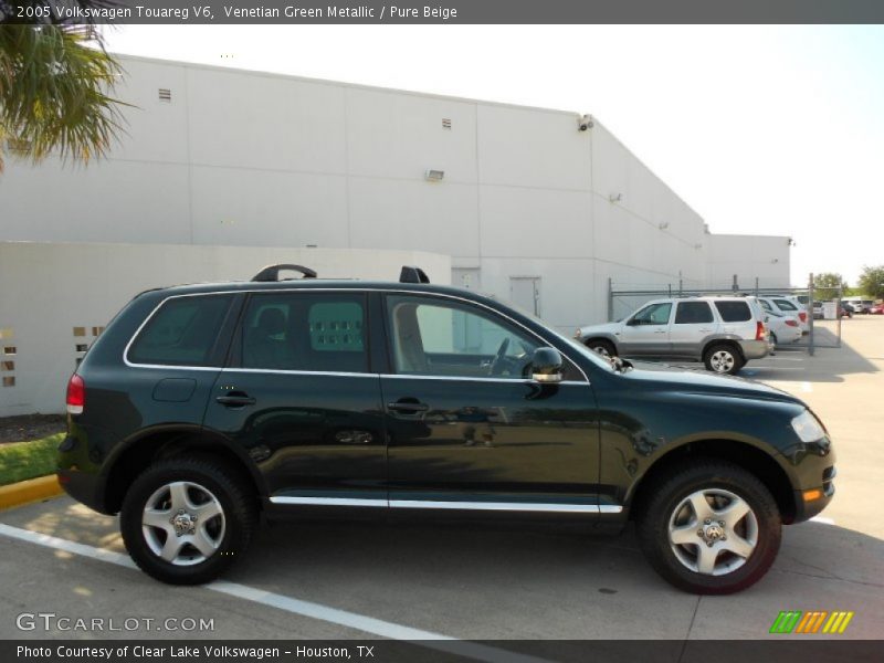 Venetian Green Metallic / Pure Beige 2005 Volkswagen Touareg V6