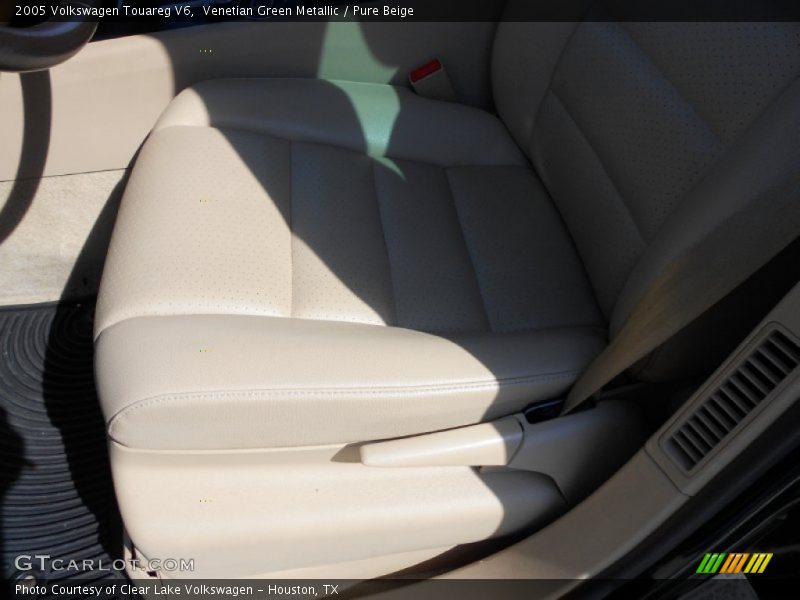 Venetian Green Metallic / Pure Beige 2005 Volkswagen Touareg V6