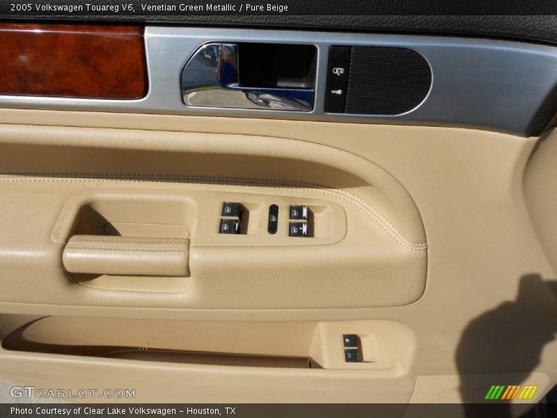 Venetian Green Metallic / Pure Beige 2005 Volkswagen Touareg V6