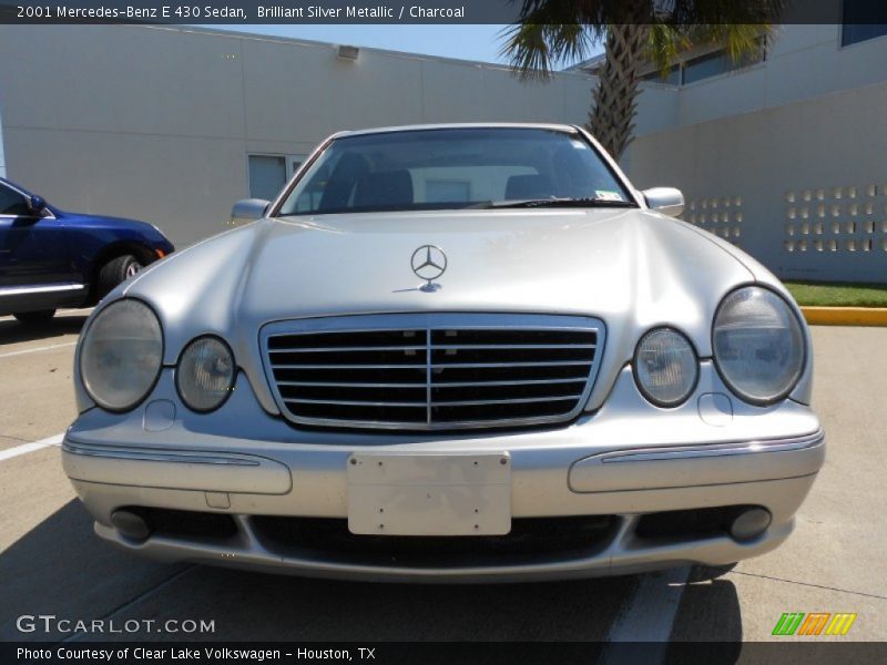 Brilliant Silver Metallic / Charcoal 2001 Mercedes-Benz E 430 Sedan