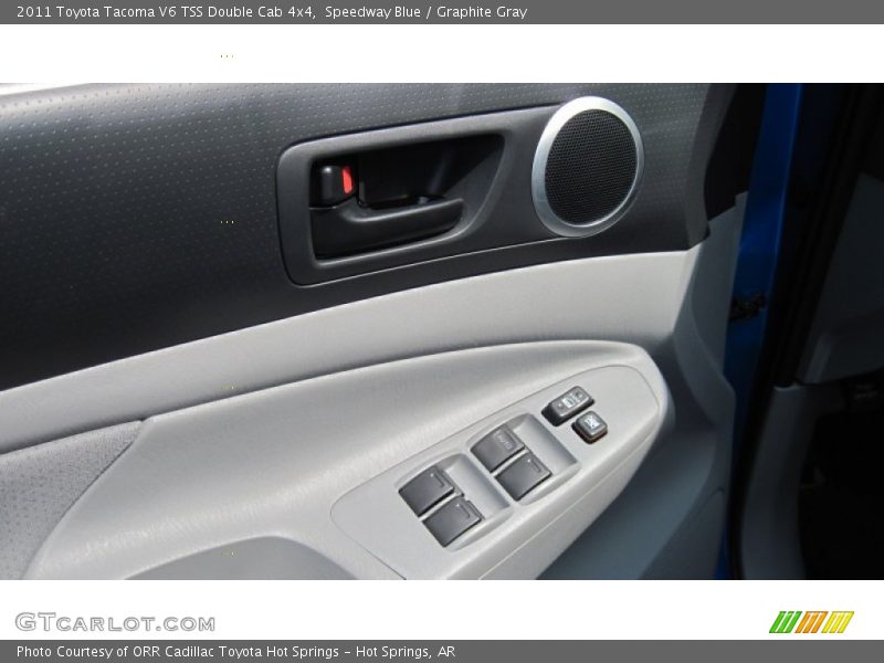 Speedway Blue / Graphite Gray 2011 Toyota Tacoma V6 TSS Double Cab 4x4