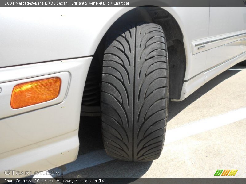 Brilliant Silver Metallic / Charcoal 2001 Mercedes-Benz E 430 Sedan