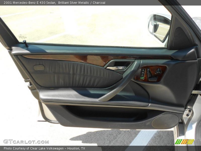 Brilliant Silver Metallic / Charcoal 2001 Mercedes-Benz E 430 Sedan