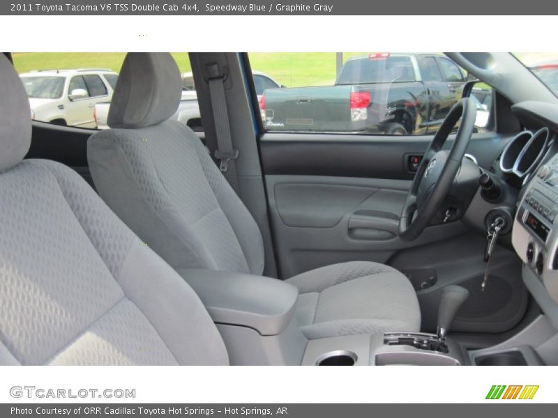 Speedway Blue / Graphite Gray 2011 Toyota Tacoma V6 TSS Double Cab 4x4