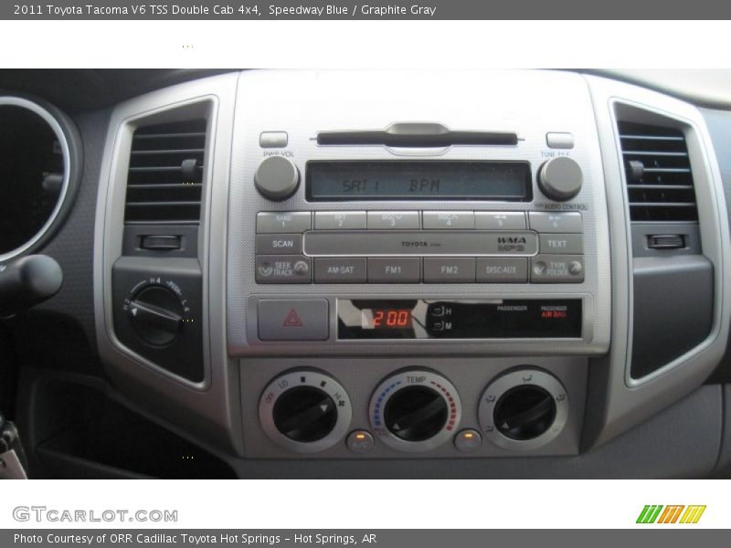 Speedway Blue / Graphite Gray 2011 Toyota Tacoma V6 TSS Double Cab 4x4