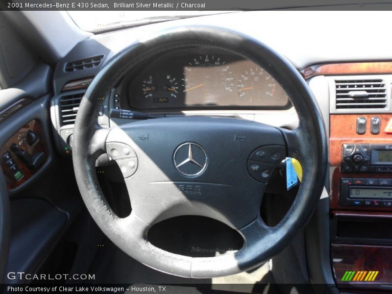 Brilliant Silver Metallic / Charcoal 2001 Mercedes-Benz E 430 Sedan