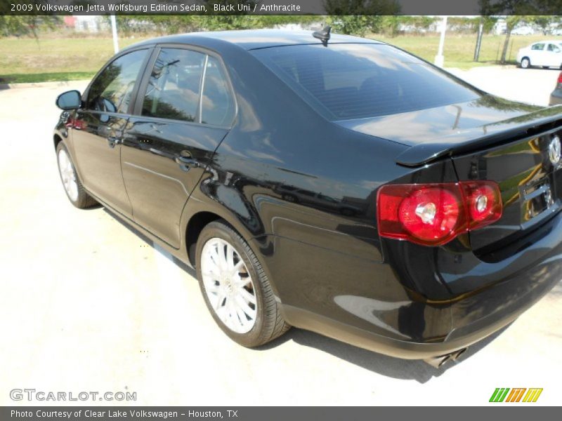 Black Uni / Anthracite 2009 Volkswagen Jetta Wolfsburg Edition Sedan