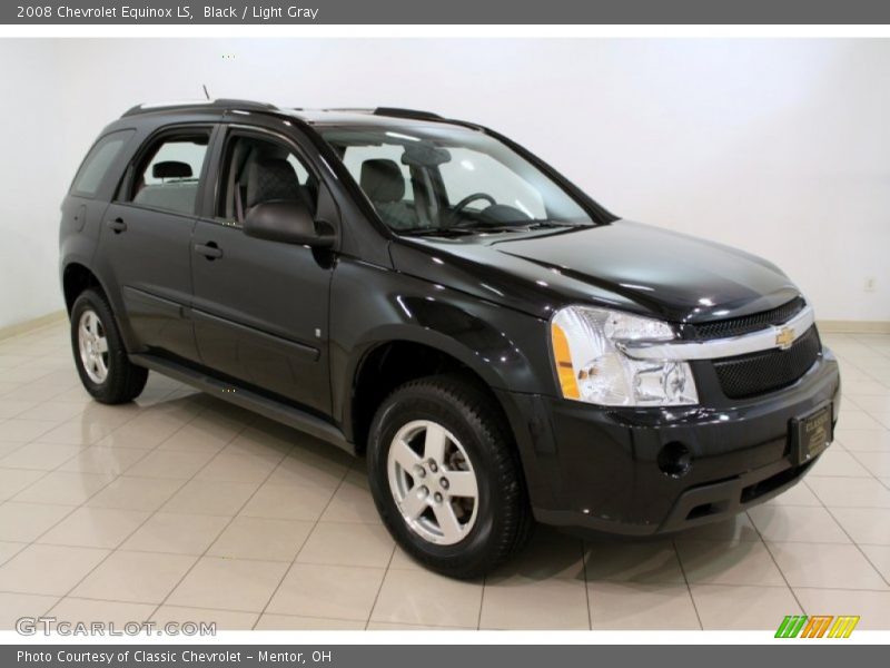 Black / Light Gray 2008 Chevrolet Equinox LS