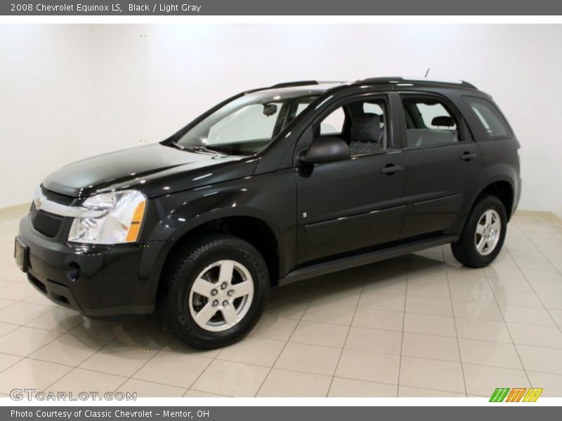 Black / Light Gray 2008 Chevrolet Equinox LS