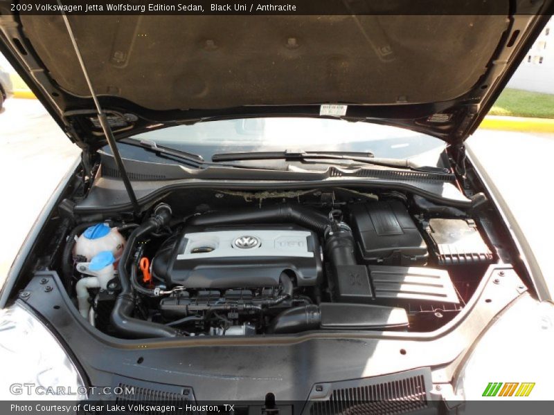 Black Uni / Anthracite 2009 Volkswagen Jetta Wolfsburg Edition Sedan