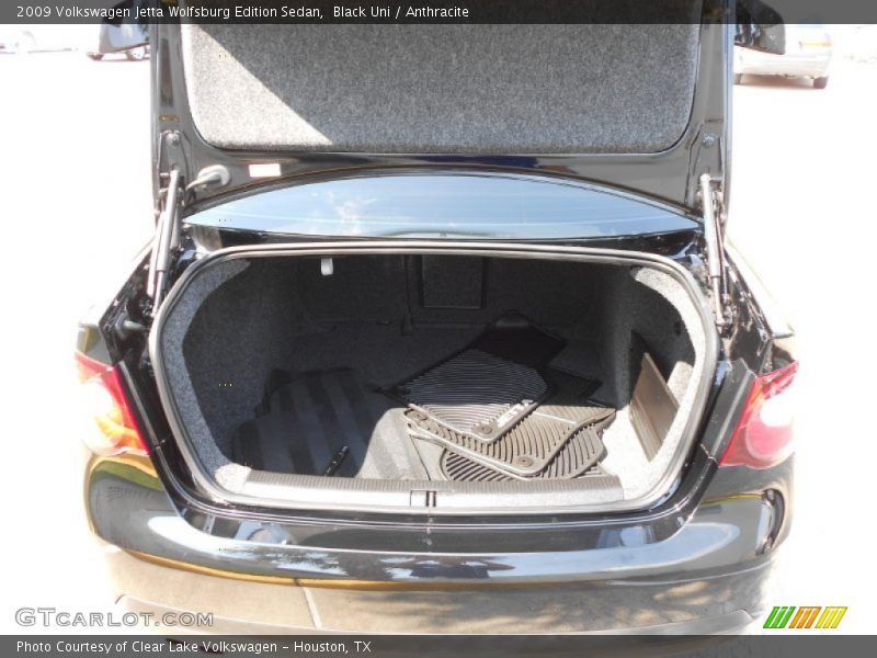 Black Uni / Anthracite 2009 Volkswagen Jetta Wolfsburg Edition Sedan