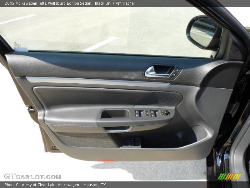 Black Uni / Anthracite 2009 Volkswagen Jetta Wolfsburg Edition Sedan