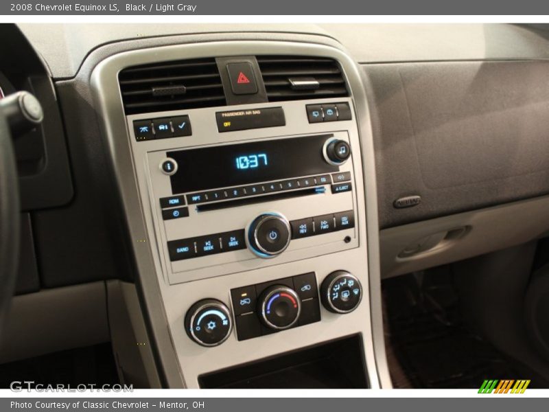 Black / Light Gray 2008 Chevrolet Equinox LS