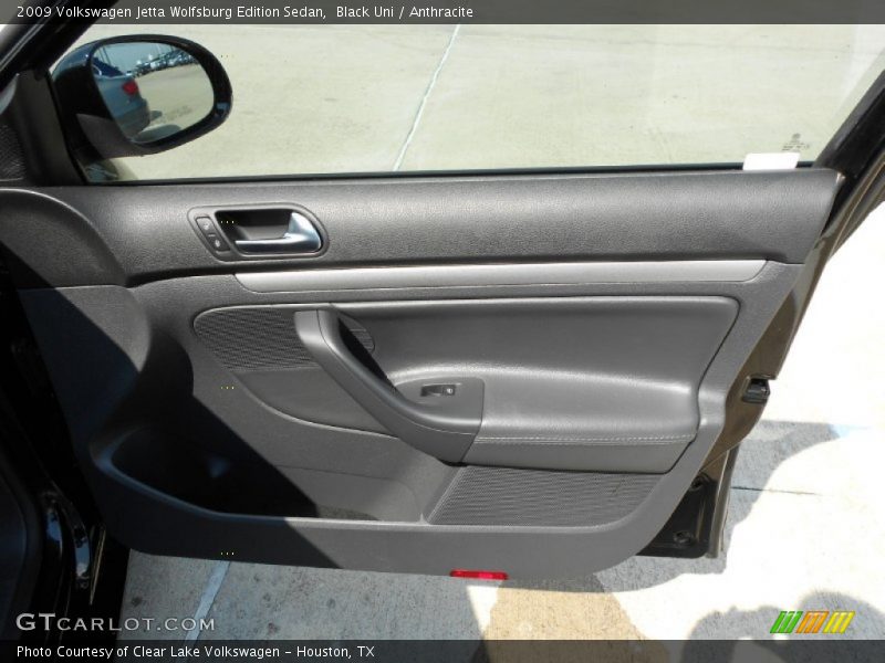 Black Uni / Anthracite 2009 Volkswagen Jetta Wolfsburg Edition Sedan