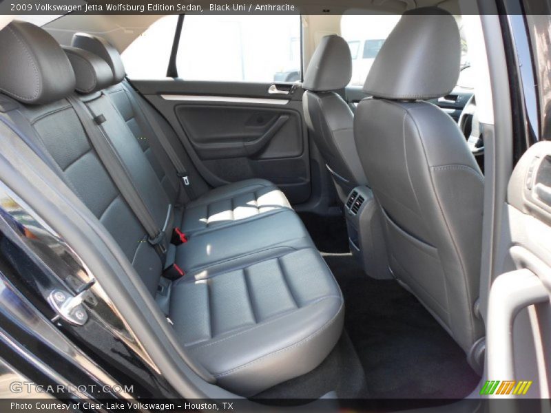 Black Uni / Anthracite 2009 Volkswagen Jetta Wolfsburg Edition Sedan