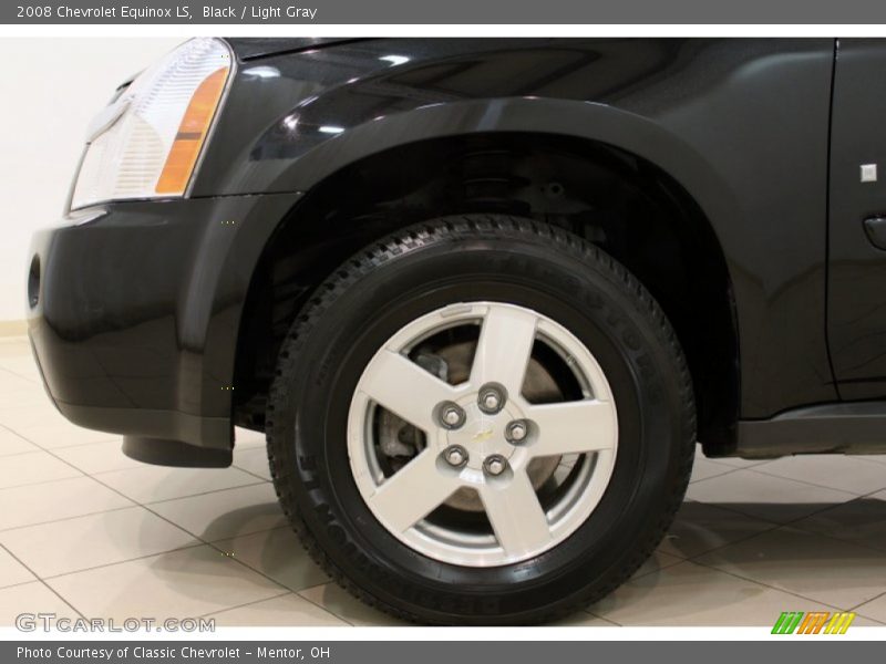 Black / Light Gray 2008 Chevrolet Equinox LS
