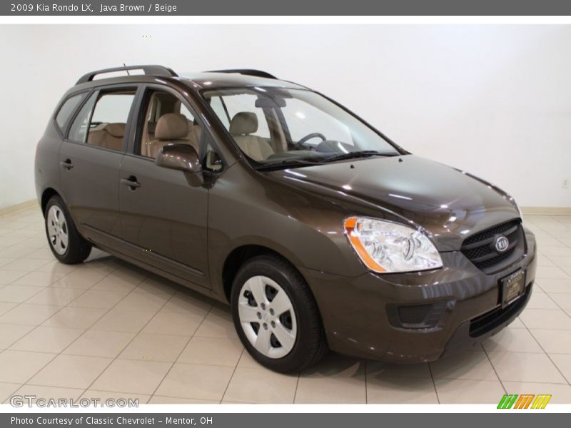 Java Brown / Beige 2009 Kia Rondo LX