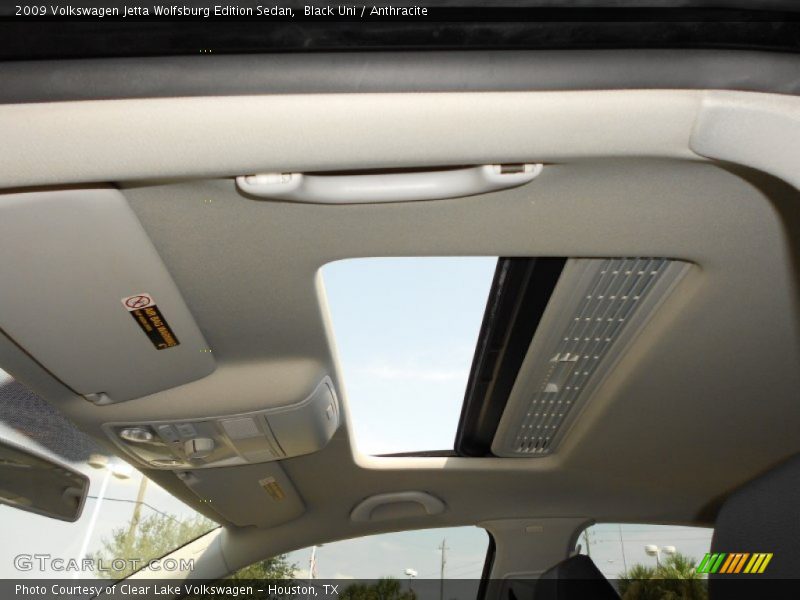 Black Uni / Anthracite 2009 Volkswagen Jetta Wolfsburg Edition Sedan