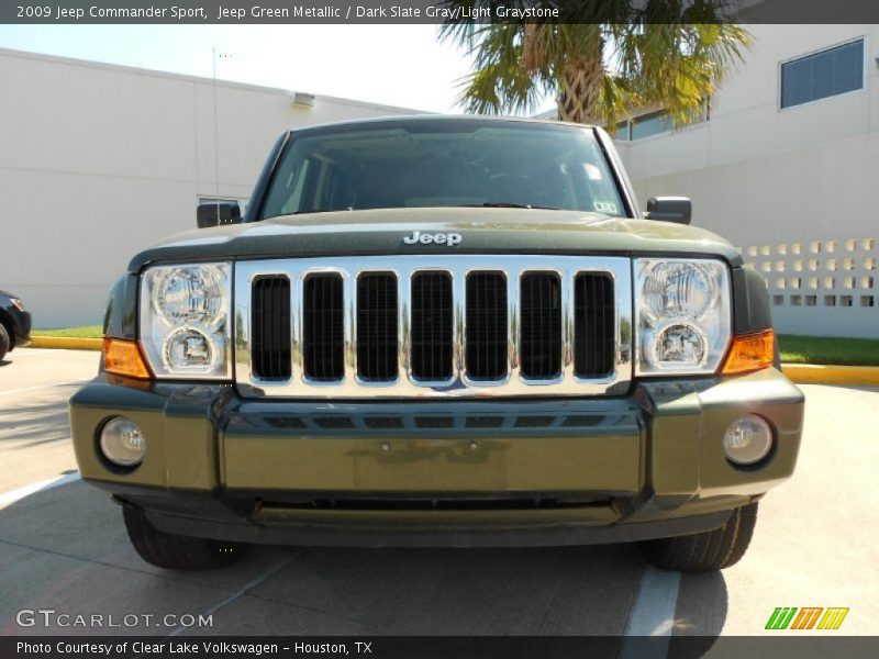 Jeep Green Metallic / Dark Slate Gray/Light Graystone 2009 Jeep Commander Sport