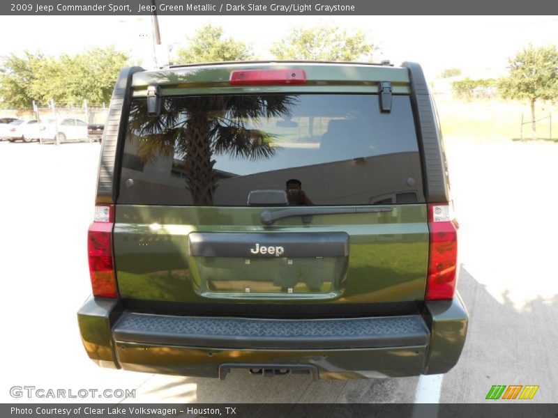 Jeep Green Metallic / Dark Slate Gray/Light Graystone 2009 Jeep Commander Sport