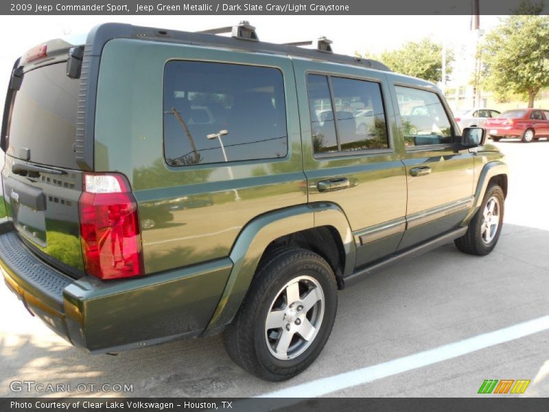 Jeep Green Metallic / Dark Slate Gray/Light Graystone 2009 Jeep Commander Sport