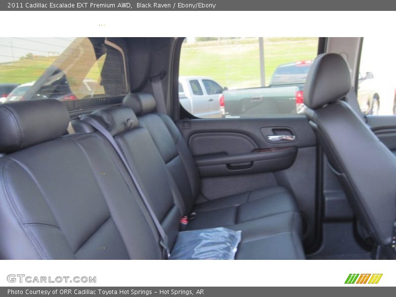 Black Raven / Ebony/Ebony 2011 Cadillac Escalade EXT Premium AWD