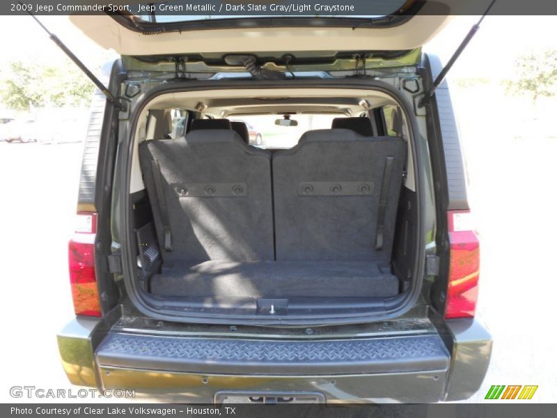 Jeep Green Metallic / Dark Slate Gray/Light Graystone 2009 Jeep Commander Sport