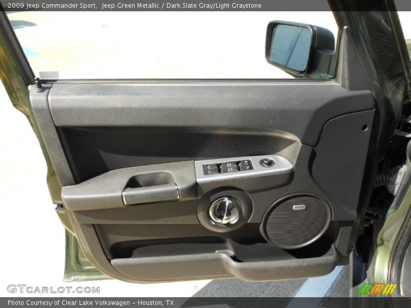 Jeep Green Metallic / Dark Slate Gray/Light Graystone 2009 Jeep Commander Sport