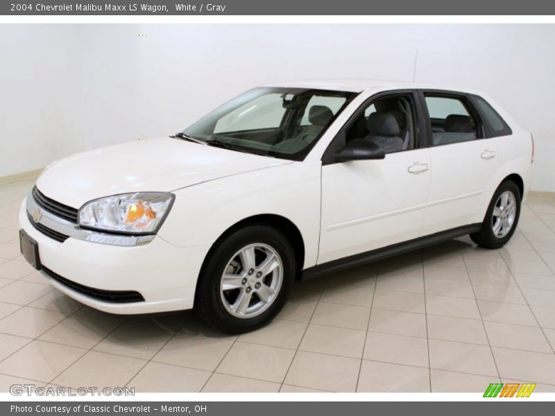 White / Gray 2004 Chevrolet Malibu Maxx LS Wagon