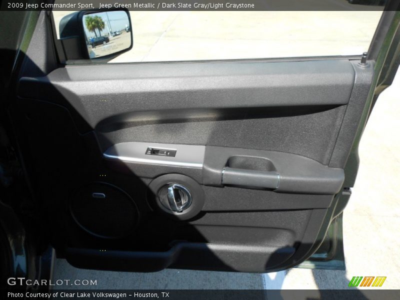 Jeep Green Metallic / Dark Slate Gray/Light Graystone 2009 Jeep Commander Sport