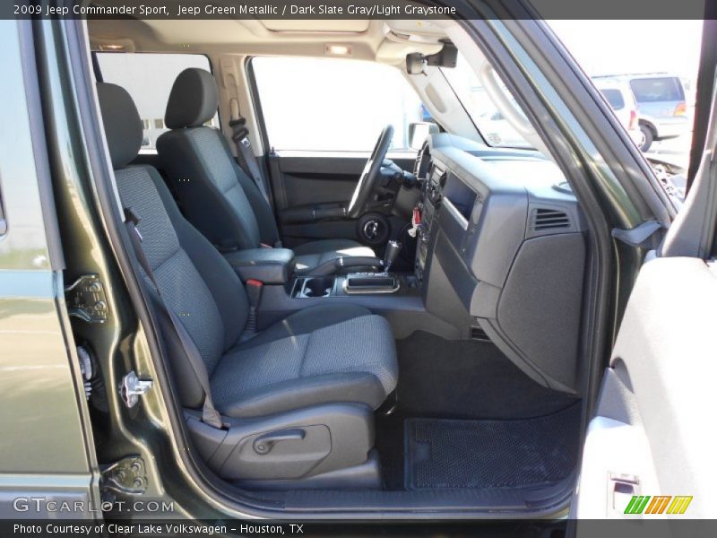 Jeep Green Metallic / Dark Slate Gray/Light Graystone 2009 Jeep Commander Sport