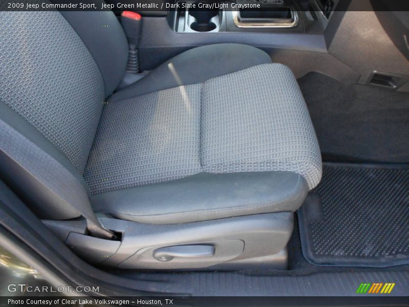 Jeep Green Metallic / Dark Slate Gray/Light Graystone 2009 Jeep Commander Sport
