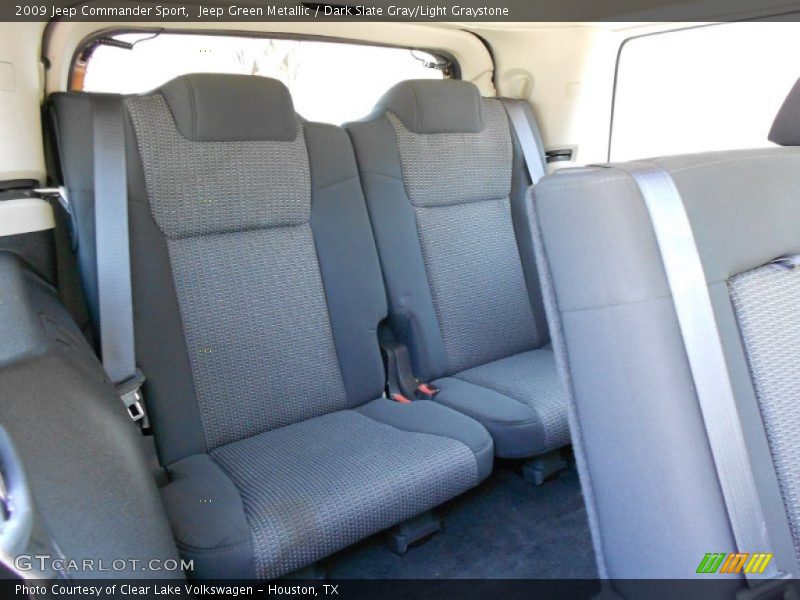 Jeep Green Metallic / Dark Slate Gray/Light Graystone 2009 Jeep Commander Sport