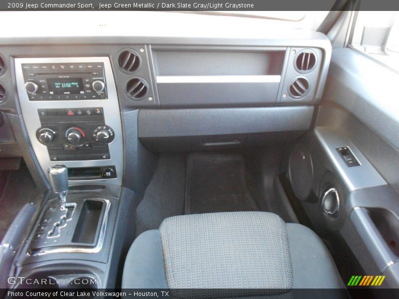 Jeep Green Metallic / Dark Slate Gray/Light Graystone 2009 Jeep Commander Sport