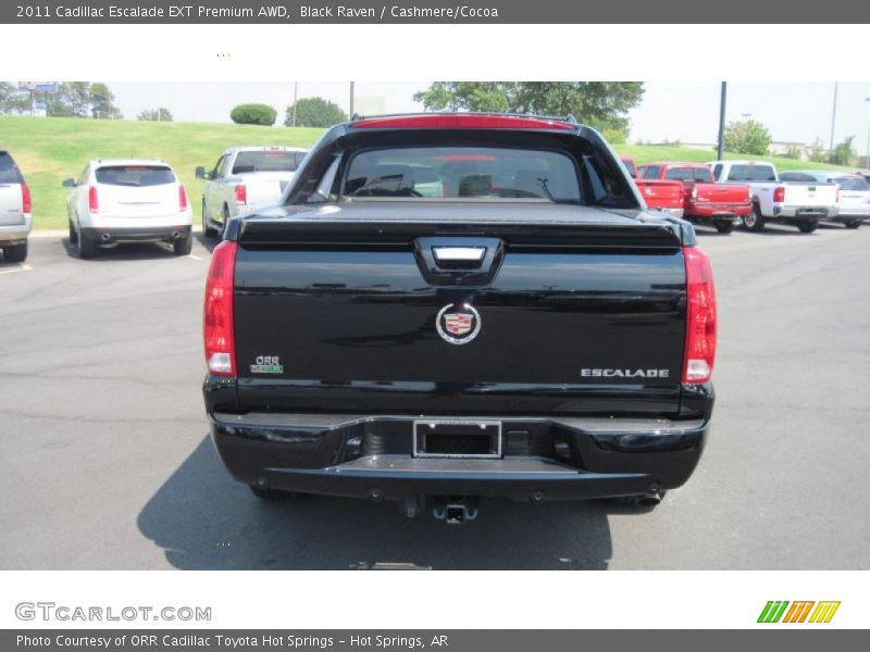Black Raven / Cashmere/Cocoa 2011 Cadillac Escalade EXT Premium AWD