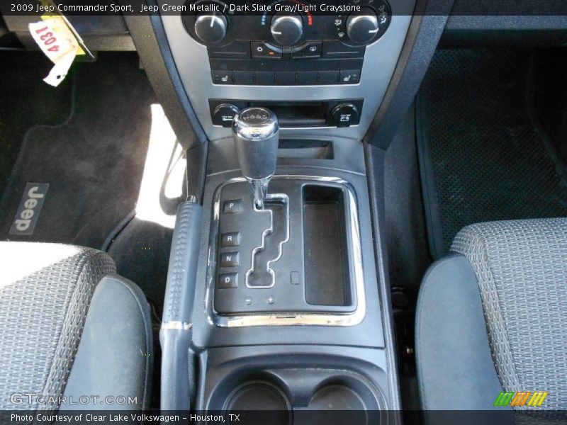 Jeep Green Metallic / Dark Slate Gray/Light Graystone 2009 Jeep Commander Sport