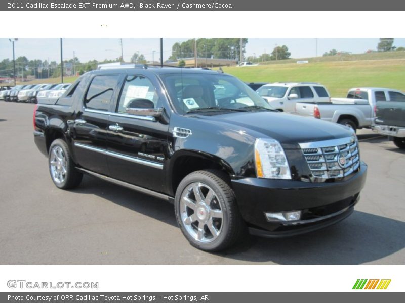 Front 3/4 View of 2011 Escalade EXT Premium AWD