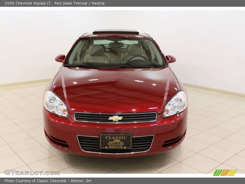 Red Jewel Tintcoat / Neutral 2009 Chevrolet Impala LT