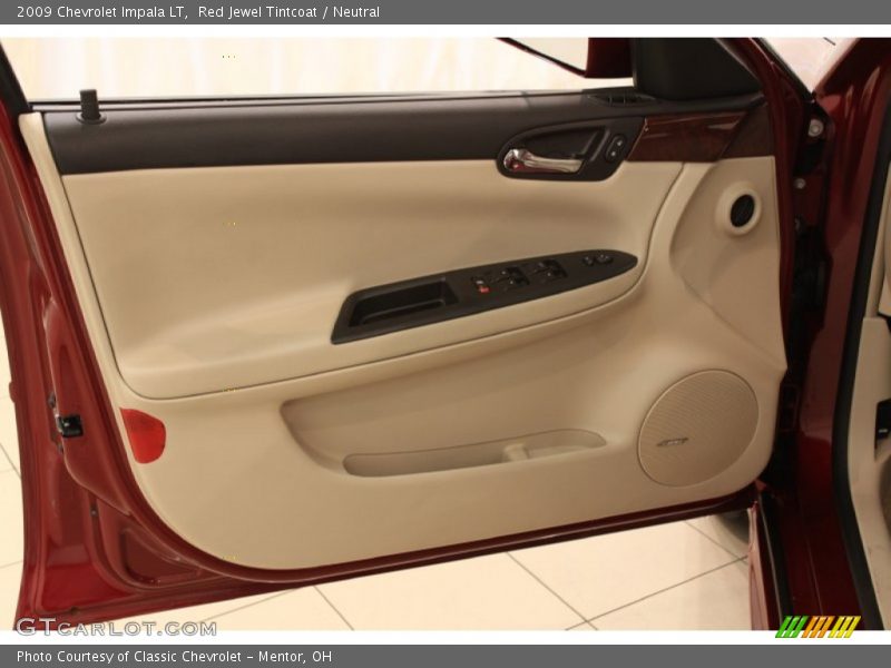 Red Jewel Tintcoat / Neutral 2009 Chevrolet Impala LT