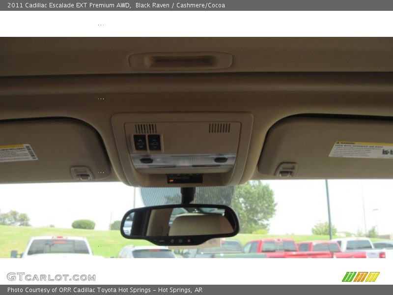 Black Raven / Cashmere/Cocoa 2011 Cadillac Escalade EXT Premium AWD