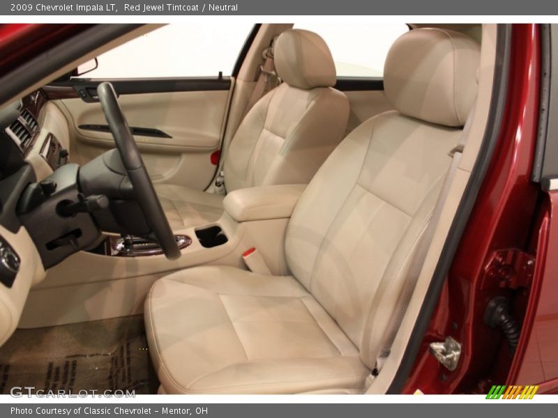 Red Jewel Tintcoat / Neutral 2009 Chevrolet Impala LT
